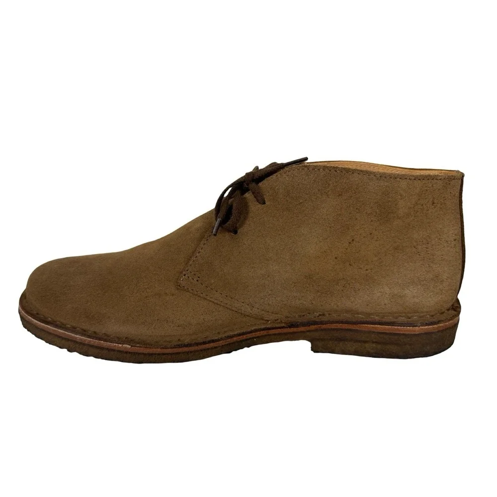 Huckberry Astorflex Brown Chukka Boot Suede Made In Italy Size 44 US 11 Casual